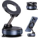 WALLVIEW TECH 2026 Upgraded Vacuum Magnetic Car Phone Holder