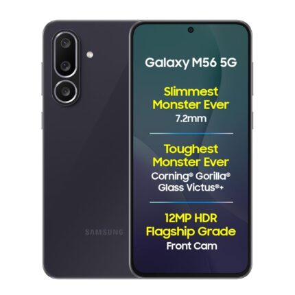 Samsung Galaxy M56 5G Mobile (Black, 8GB RAM, 128GB Storage)