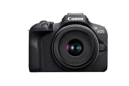 Canon EOS R100 24.1 MP Mirrorless Camera (Black) with RF-S18-45mm Lens